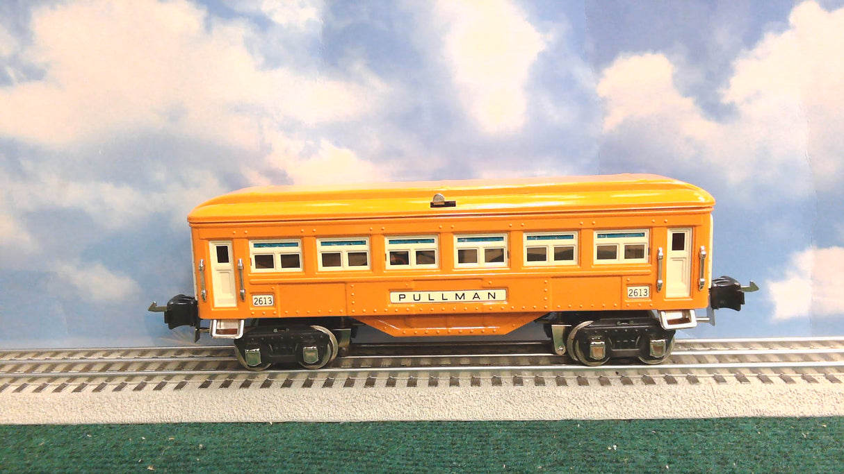 MTH 4-CAR O-GAUGE 2600 SERIES SET ORANGE 10-8013