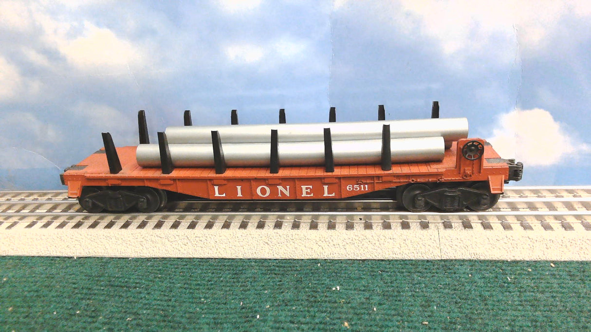 LIONEL PIPE FLATCAR 6511