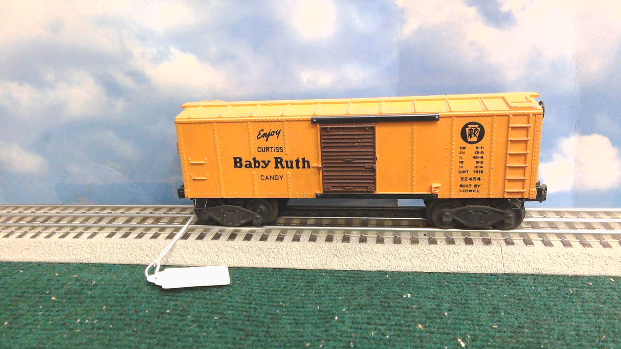 LIONEL BABY RUTH BOXCAR 2454