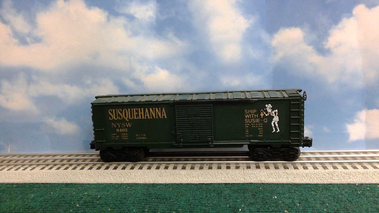 LIONEL SUSQUEHANNA BOXCAR 9402