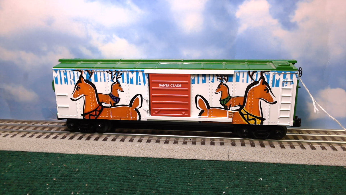 MTH OPERATING SANTA BOXCAR
