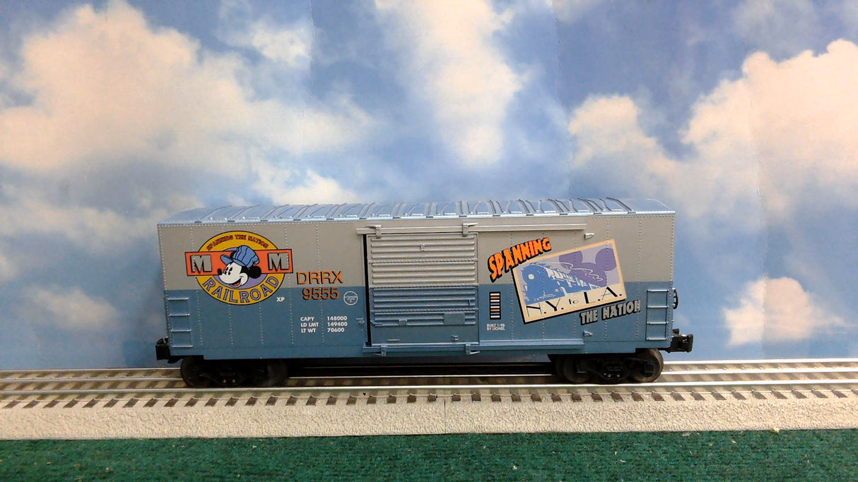 Lionel 6-29205 Disney Mickey Mouse RailRoad Hi-Cube Box Car