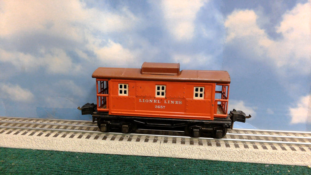 Lionel 2657 Prewar Lionel Lines Tin Plate Caboose