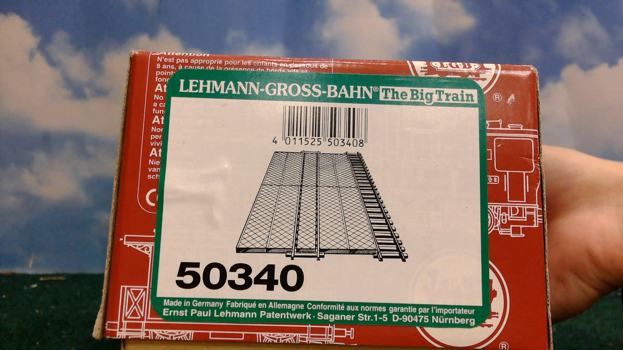 LGB 50340 G-GAUGE STREET LEVEL PLATFORM