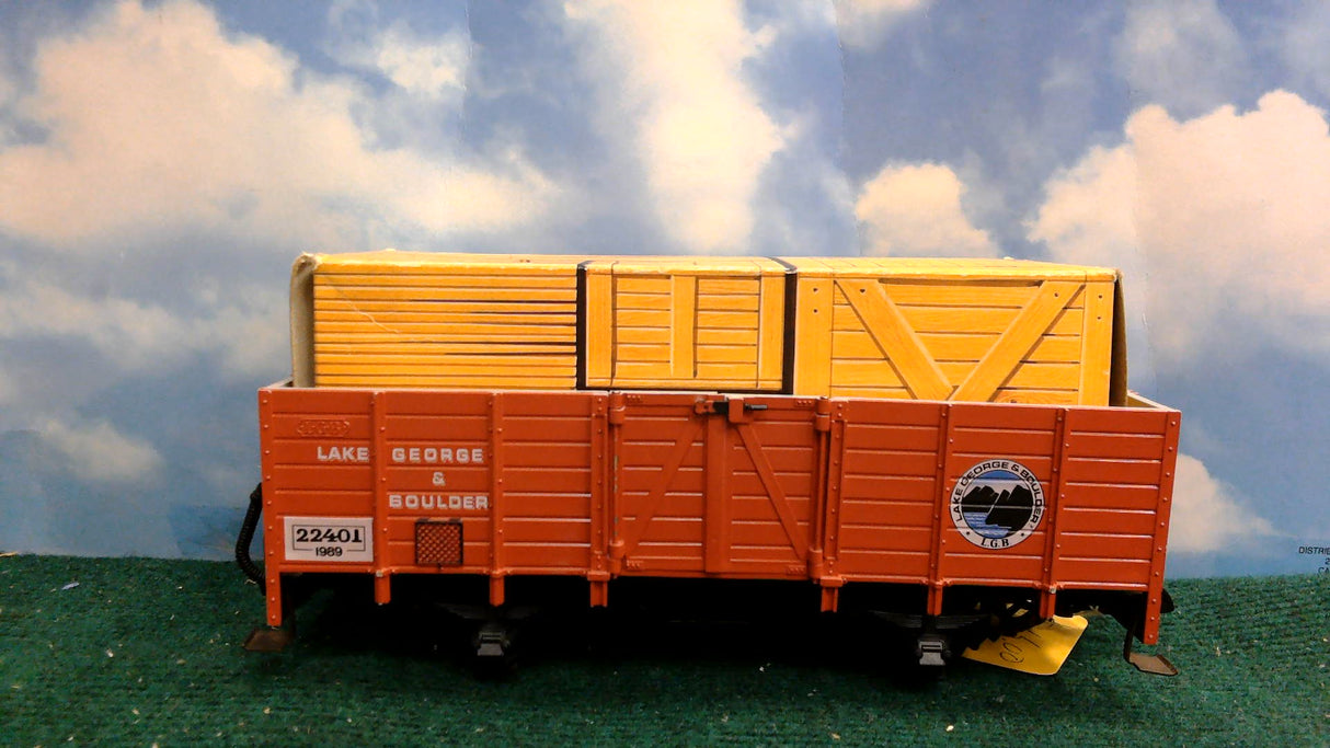LGB GONDOLA WITH BOXES LAKE GEORGE & BOULDER 22401