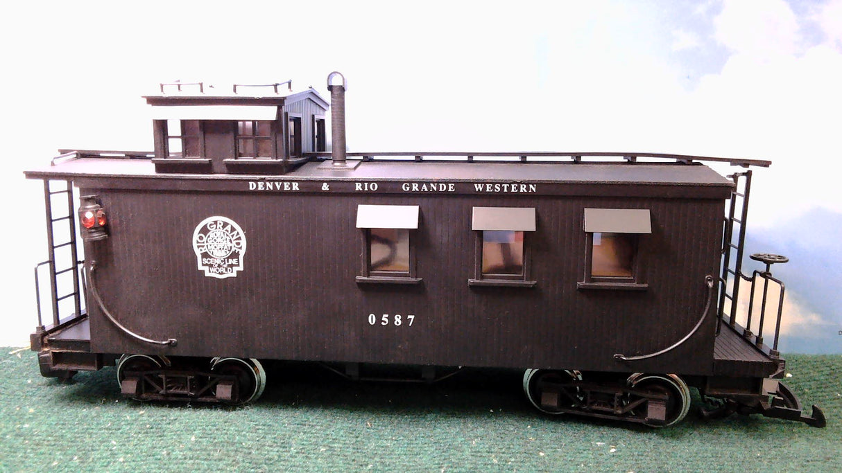 DELTON LOCOMOTIVE WORKS G-GAUGE DENVER & RIO GRANDE WESTERN 0587