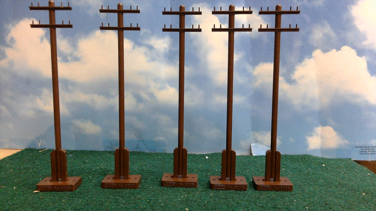 LGB 5 PACK TELEPHONE POLES 5035
