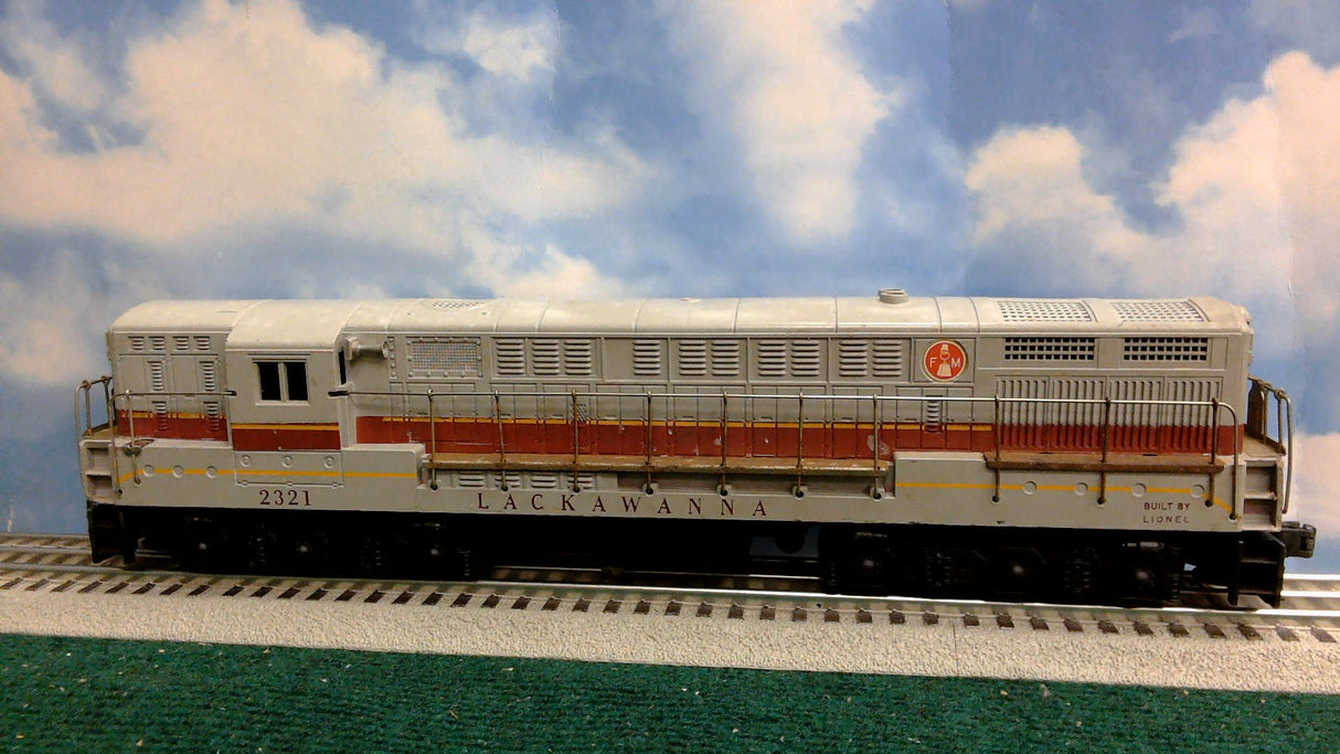 Lionel 2321 O Lackawanna FM Trainmaster Diesel REBUILT