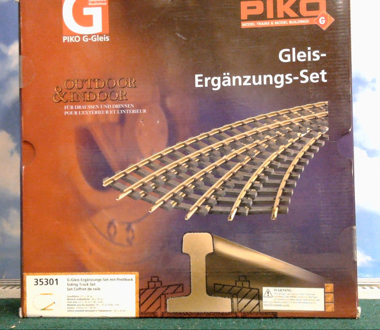 Piko 35301 G Gauge Siding Track Set