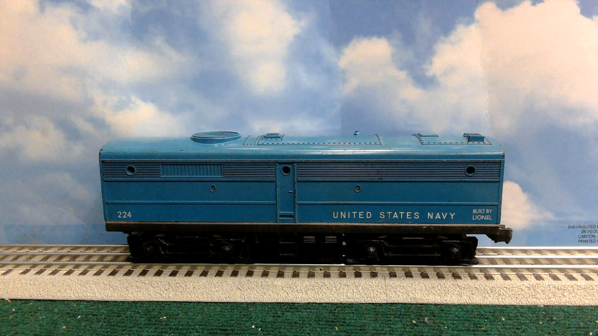 Lionel 224 O US Navy AB Diesel Locomotive Set