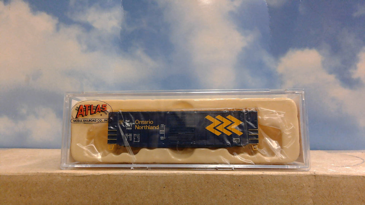 ATLAS 7833 ONTARIO NORTHLAND N-SCALE BOXCAR