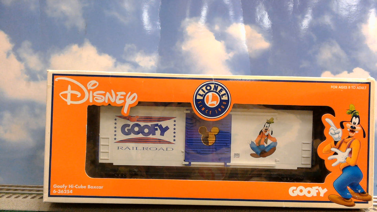 LIONEL 6-36254 DISNEY GOOFY HI-CUBE BOXCAR