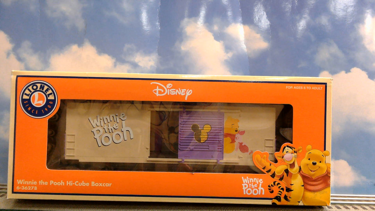LIONEL 6-36278 DISNEY WINNIE THE POOH HI-CUBE BOXCAR