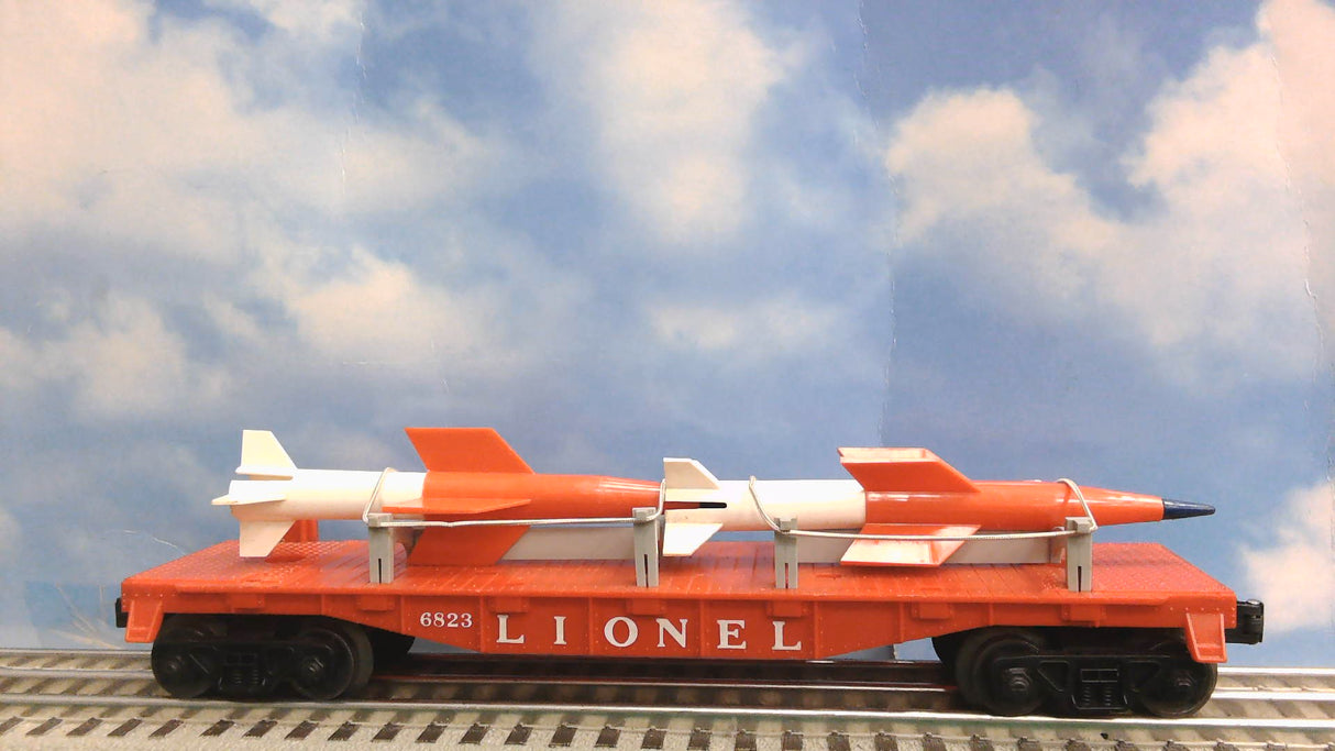 Lionel 6823 IRBM Missile Flat Car