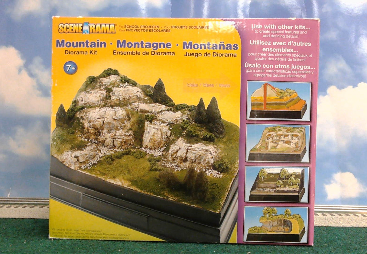 WOODLAND SCENICS SCENEARAMA MOUNTAIN KIT #SP4111