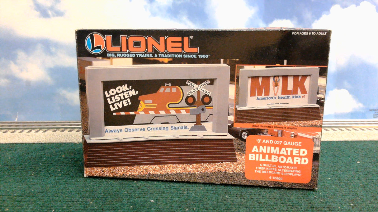 Lionel 6-12809 O Animated Billboard