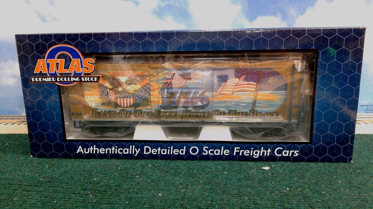 Atlas 3001436 O Premier 40' Light Up 4th of July Box Car