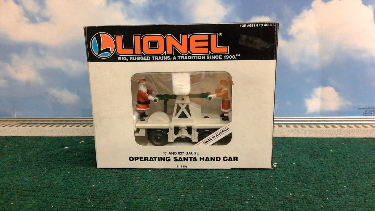 Lionel 6-18408 Christmas Operating Hand Car