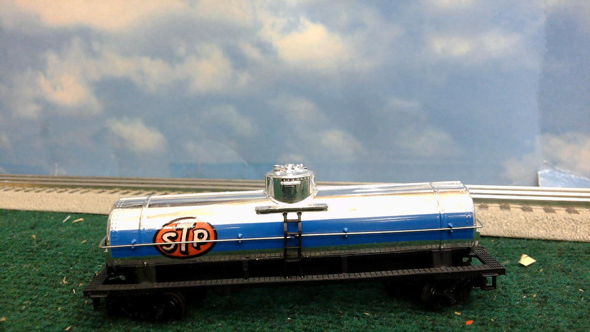 Tyco 367B HO STP Silver Tank Car