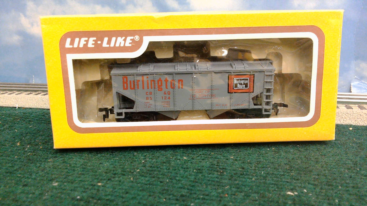 LIFE-LIKE 8513 COVERED HOPPER BURLINGTON