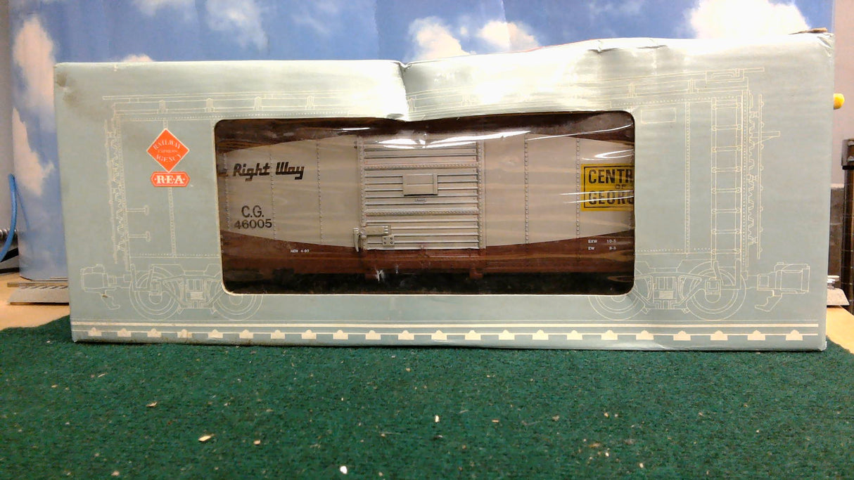 Railway Express Agency 46005 G Central of Georgia Box Car
