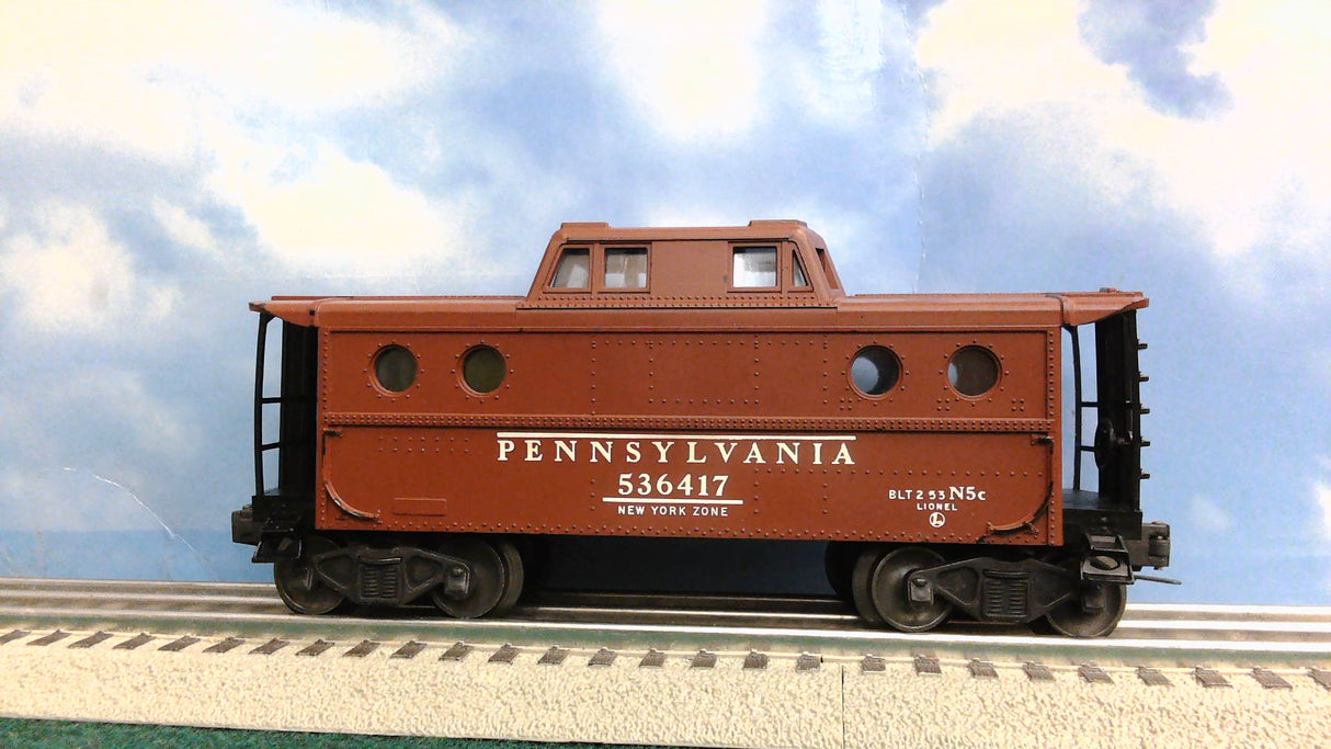 Lionel 6417 O Pennsylvania N5C Porthole Caboose