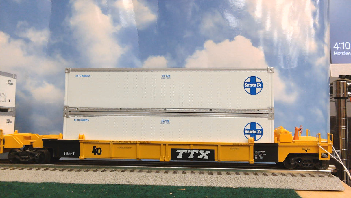 Worldwide Intermodal K-7794 DTTX TTX 2 Pack w/Containers