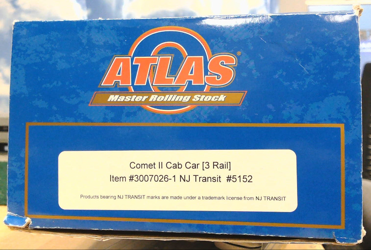 Atlas 3007026-1 NJ Transit Comet II Cab Car