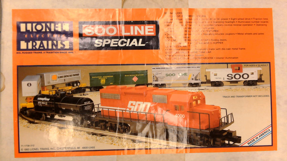 Lionel 71-1738-212 SOO Line Service Station Set