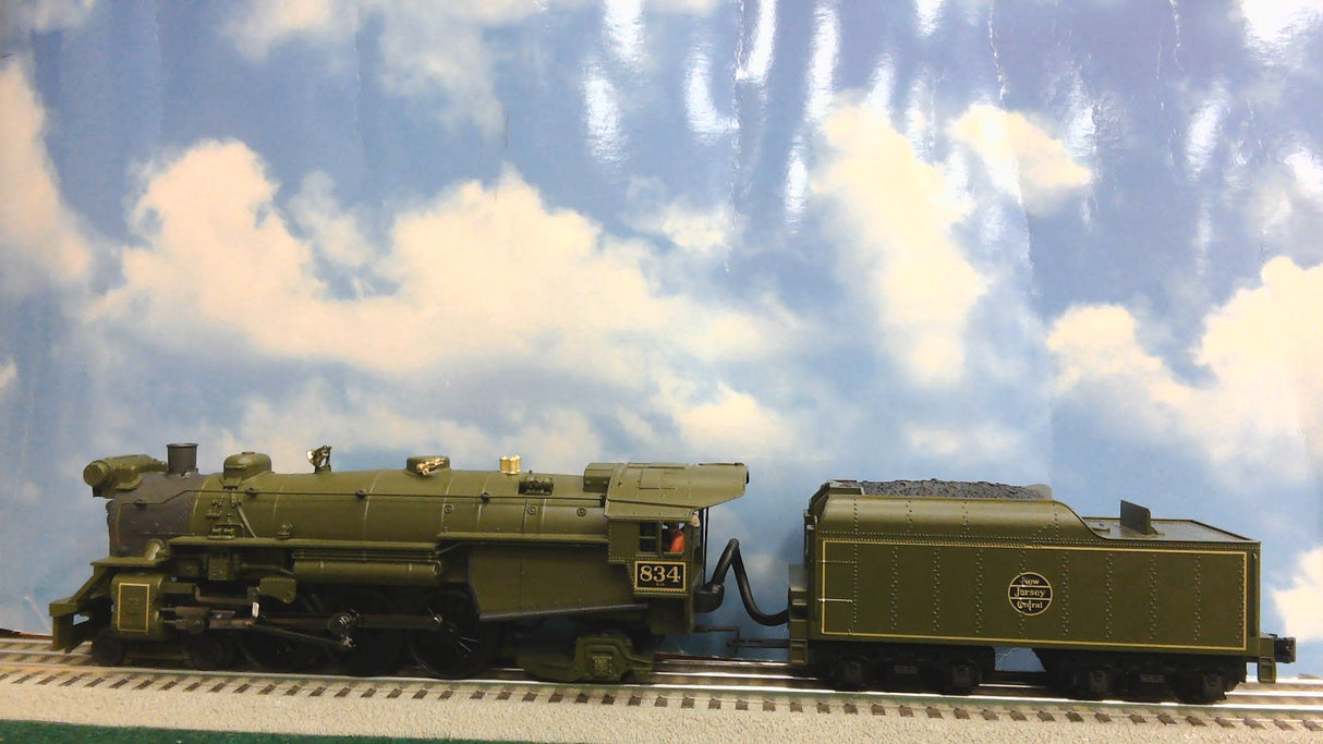 MTH 30-1353-1 Jersey Central 4-6-2 P47 Pacific Steam Engine w/Proto-Sound 2.0