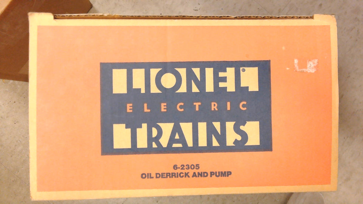 Lionel 6-2305 O Gauge Getty Operating Oil Derrick And Pump