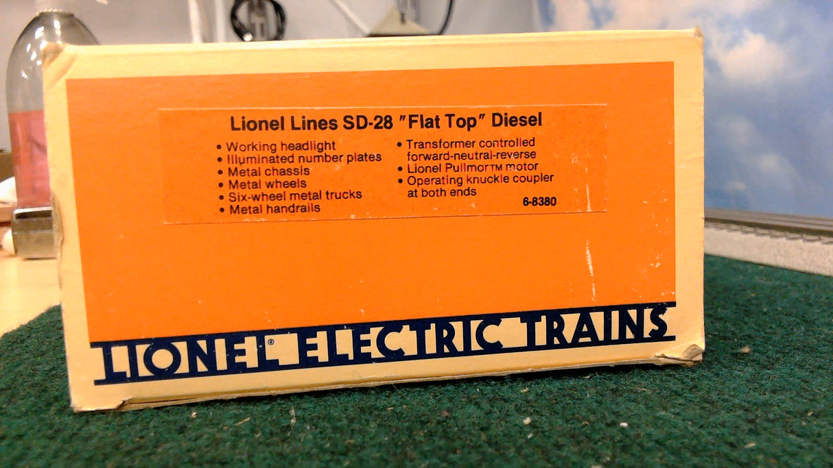 Lionel 6-8380 Lionel Lines SD-28 Flat Top Diesel