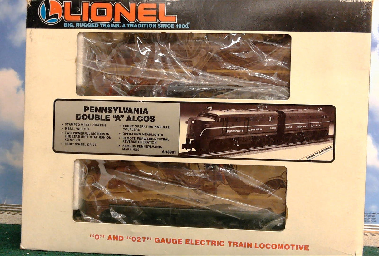 Lionel 6-18901 Pennsylvania Railroad 8901 & 8902 Double “A” Alco Set
