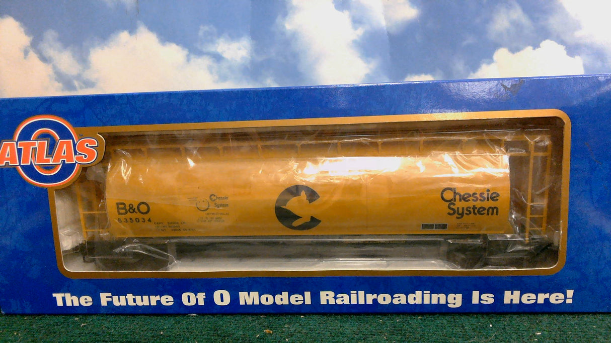 Atlas 6332 O Chessie System ACF 6-Bay Cylindrical Hopper
