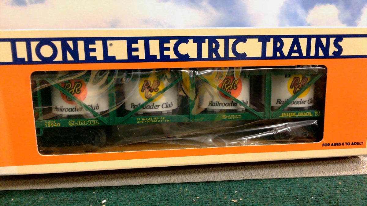 Lionel 6-19940 O Gauge 1996 Inside Track VAT Car