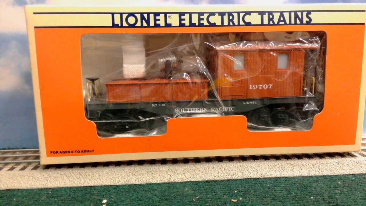 Lionel 6-19707 O Gauge Southern Pacific Searchlight Work Caboose #19707