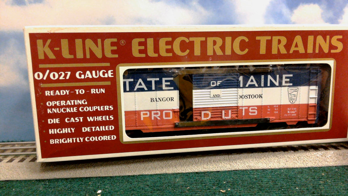 K-Line K6453 O Bangor & Aroostook Classic Boxcar #6453
