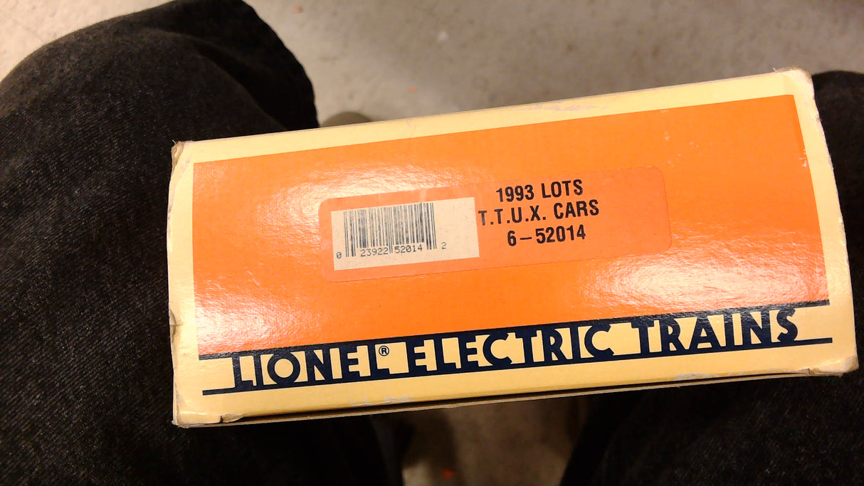 Lionel 6-52014 1993 LOTS TTUX Flat Car