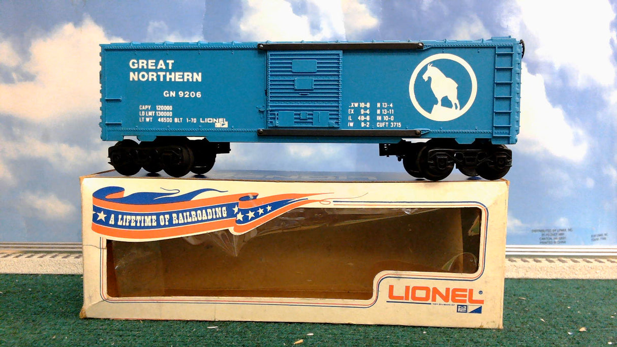 LIONEL 9206 GREAT NORTHERN BOX CAR