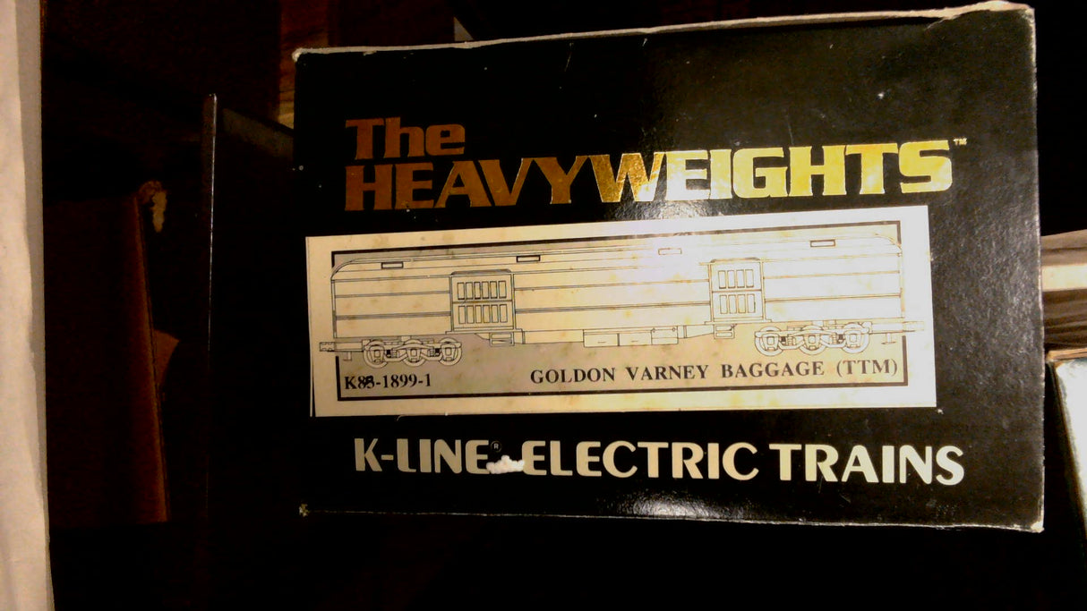 K-Line K85-1899-1 TOY TRAIN MUSEUM PASSANGER CAR SET
