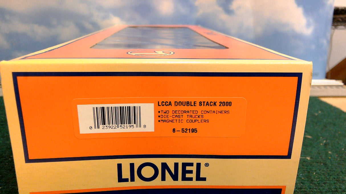 LIONEL 6-52195 LCCA DOUBLE STACK 2000