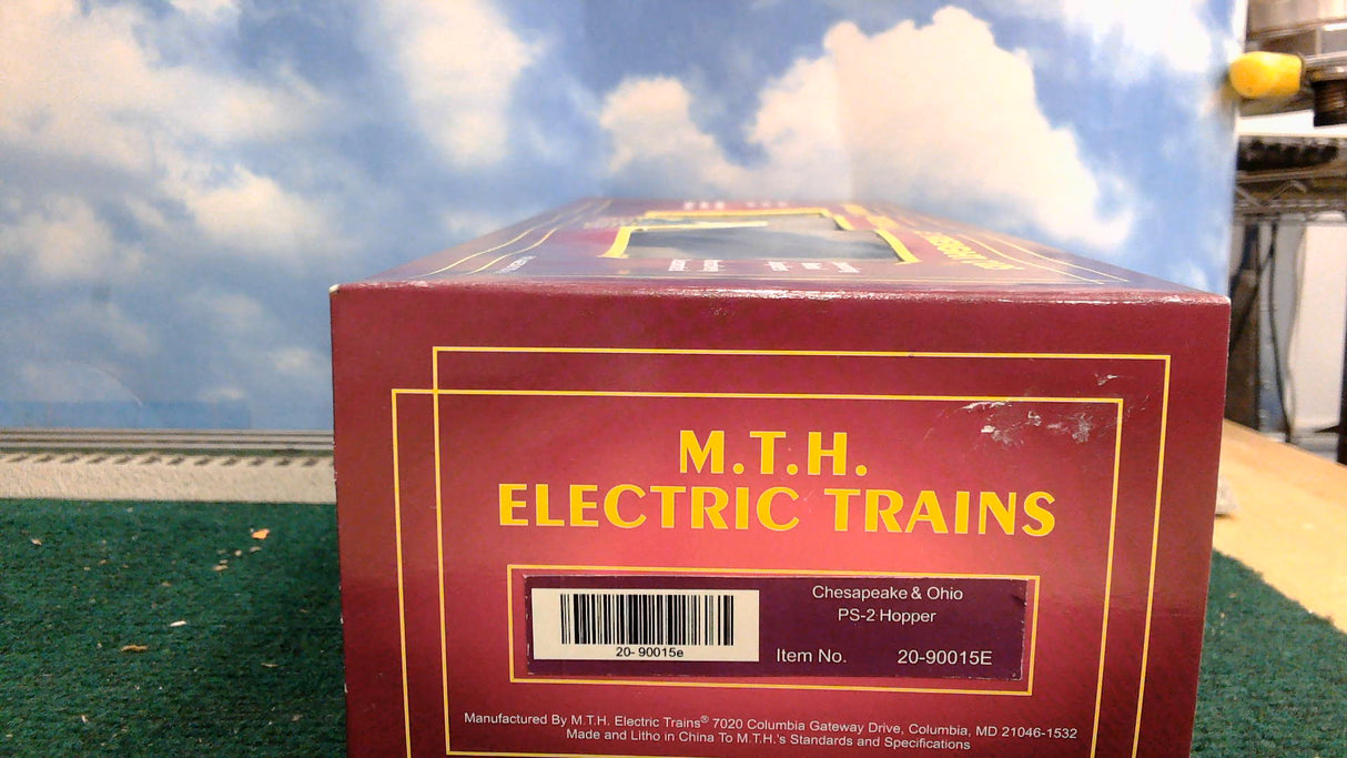 MTH 20-90015E CHESAPEAKE & OHIO PS-2 HOPPER