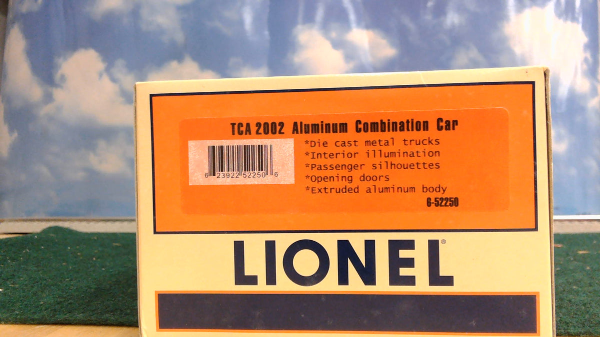 LIONEL 6-52220 TCA ALUMINUM 4 CAR PASSENGER CAR SET