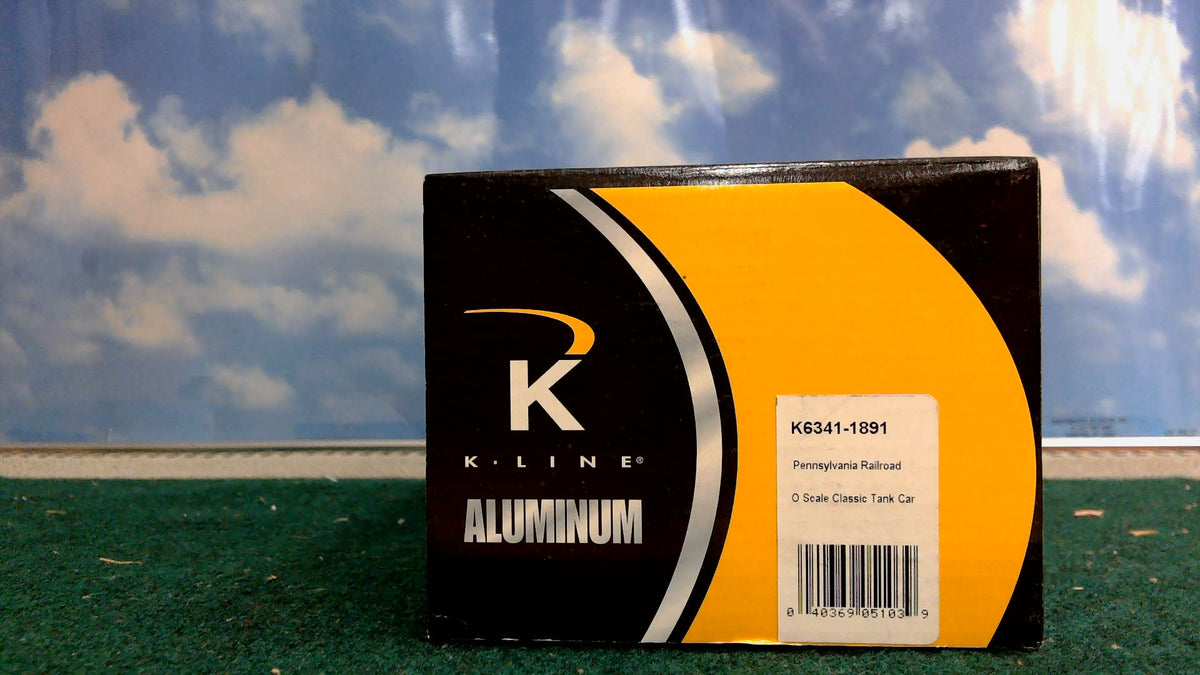 K-LINE K6341-1891 PENNSYLVANIA RAILROAD O SCALE CLASSIC TANK CAR