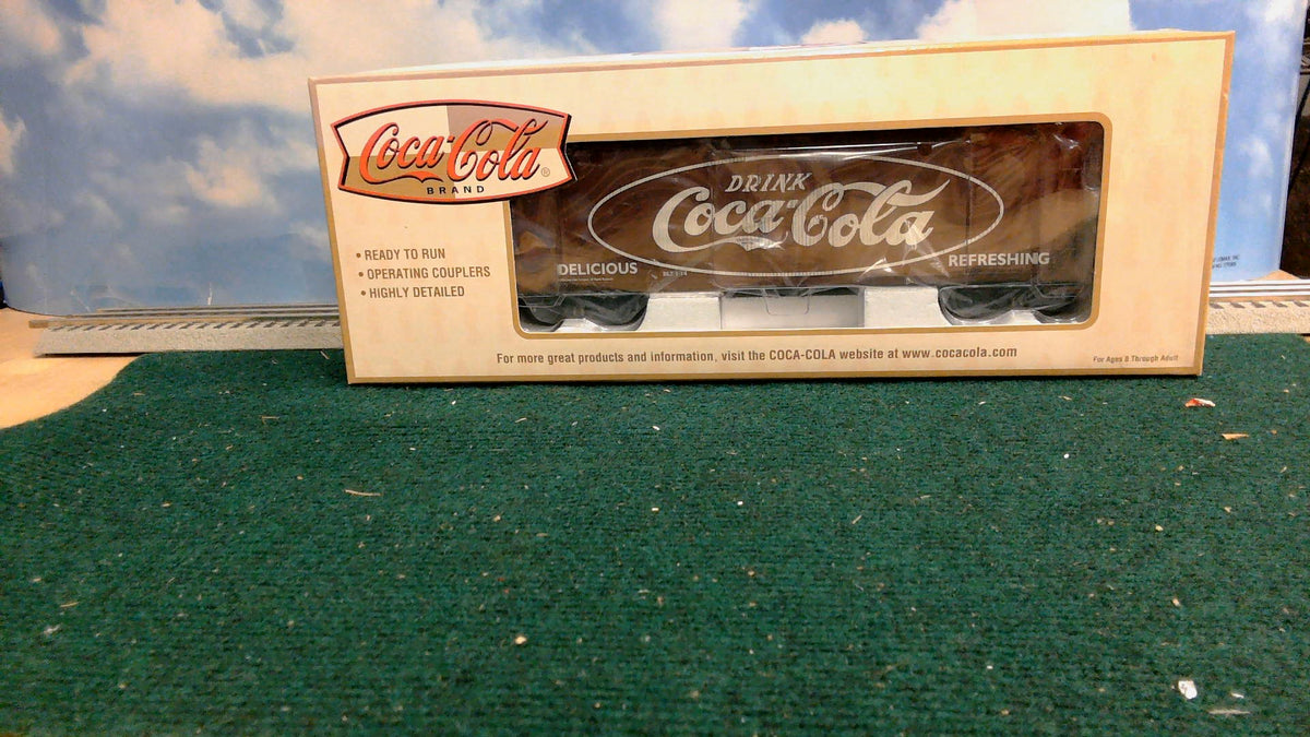 K-LINE K762-5103 COCA-COLA BRAND O SCALE WOOD-SIDED REEFER