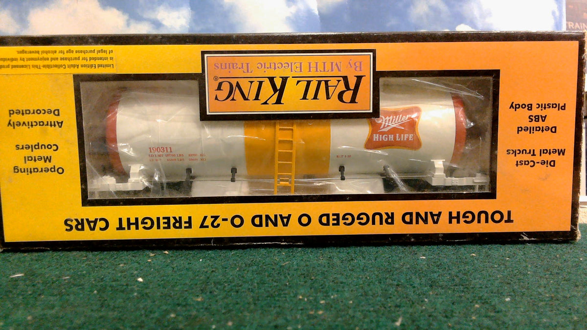 MTH RailKing 30-73313 Miller High Life Modern Tank Car