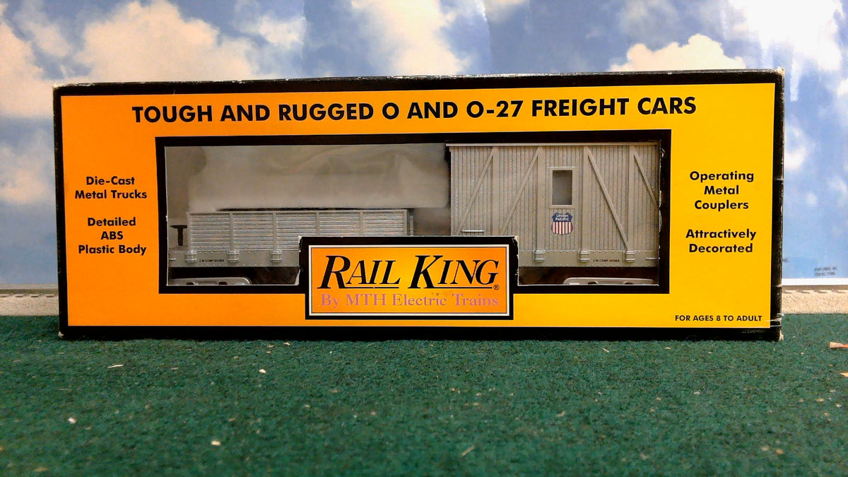 MTH RAILKING 30-79001 UION PACIFIC CRANE TENDER CAR