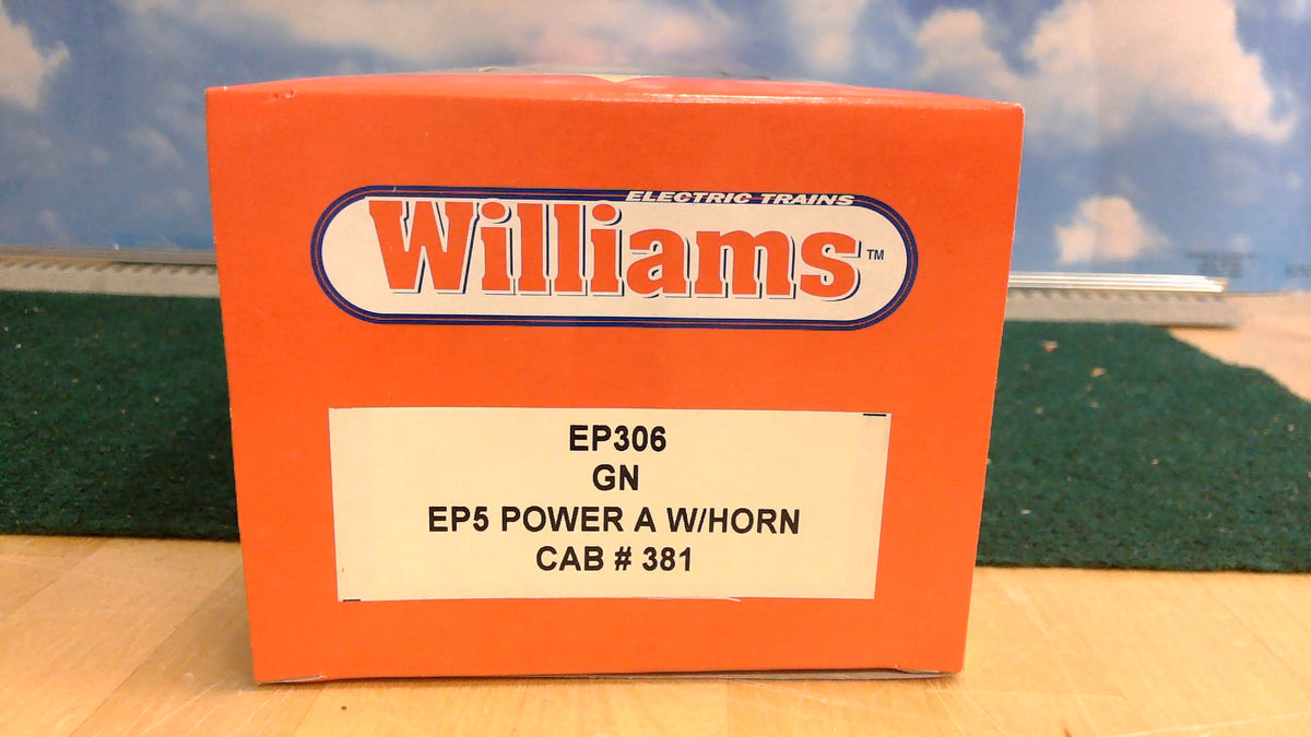 Williams EP306 O Great Northern EP5 Electric Locomotive #381