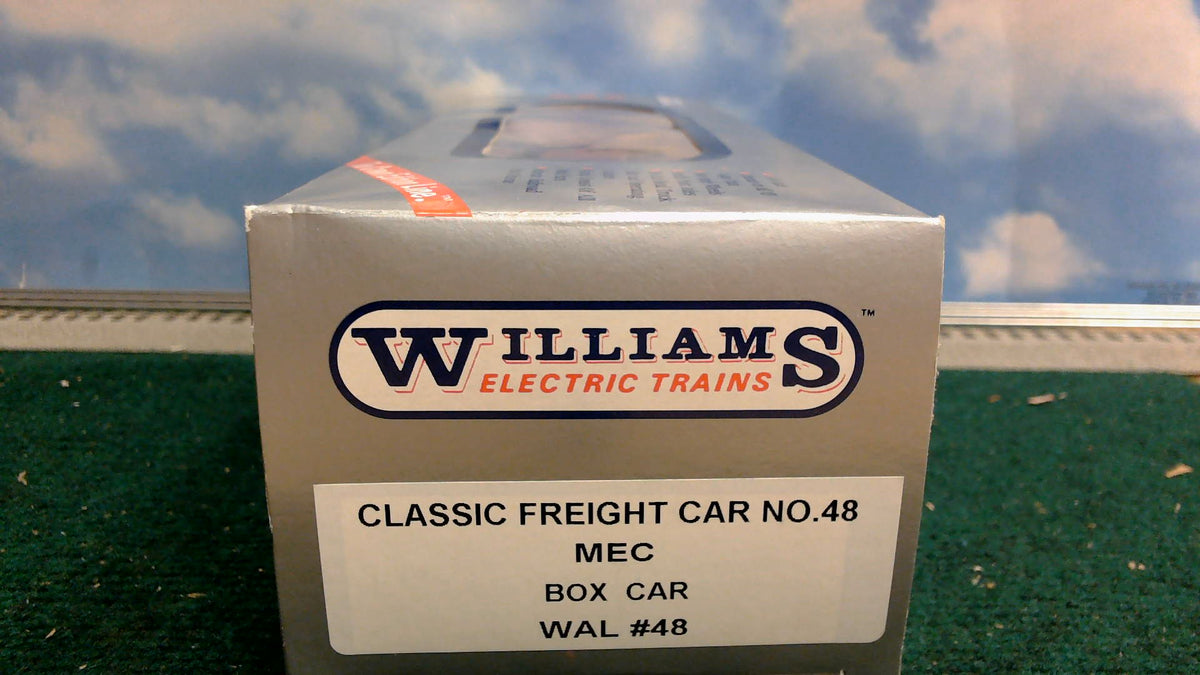 WILLIAMS #48 CLASSIC FRIGHT CAR MEC BOXCAR