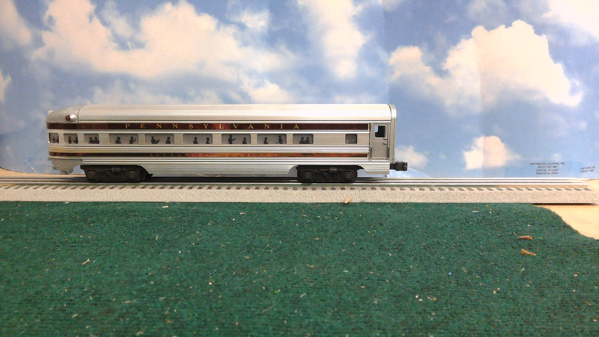 LIONEL 2532 ILLUMINATED PRR PASSENGER 3 CAR SET